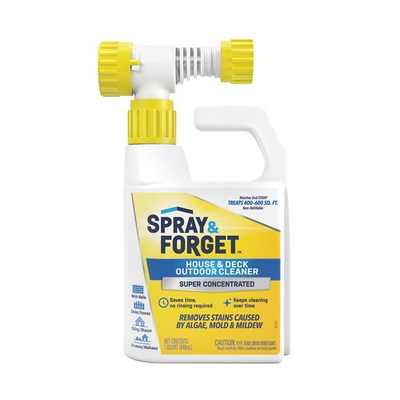 #ad Spray amp; Forget House amp; Deck Outdoor Cleaner Hose End Adapter Stain Remover $35.15