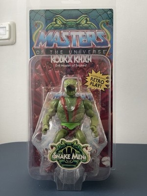 Kobra Khan Edition Masters of the Universe Origins MotU US MOC NEU + MORAX Case
