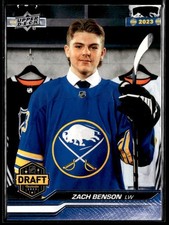2023-24 Upper Deck Extended Series NHL Draft Nashville 2023 #739 Zach Benson