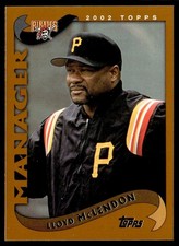 2002 Topps Lloyd McClendon Pittsburgh Pirates #291
