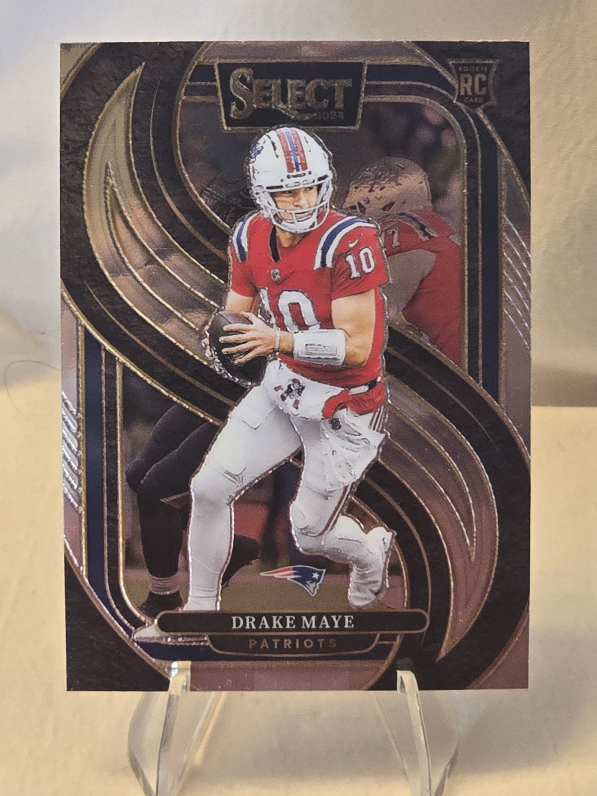 2024 Panini Select Drake Maye Premier Level Base