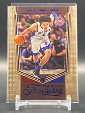 2021-22 Chronicles Cade Cunningham Rookie Blue #/99 Timeless Treasures #436