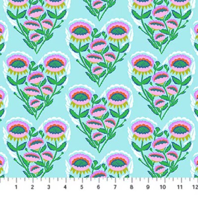 NORTHCOTT - Allegory by Anna Maria Parry - Pitterpat - Sky 1/4yd