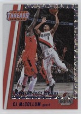 2017-18 Panini Threads Blue Dazzle 9/25 CJ McCollum #11 3hd