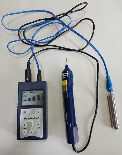 Appareil d'auriculothérapie électronique et acupuncture avec sonde de détection