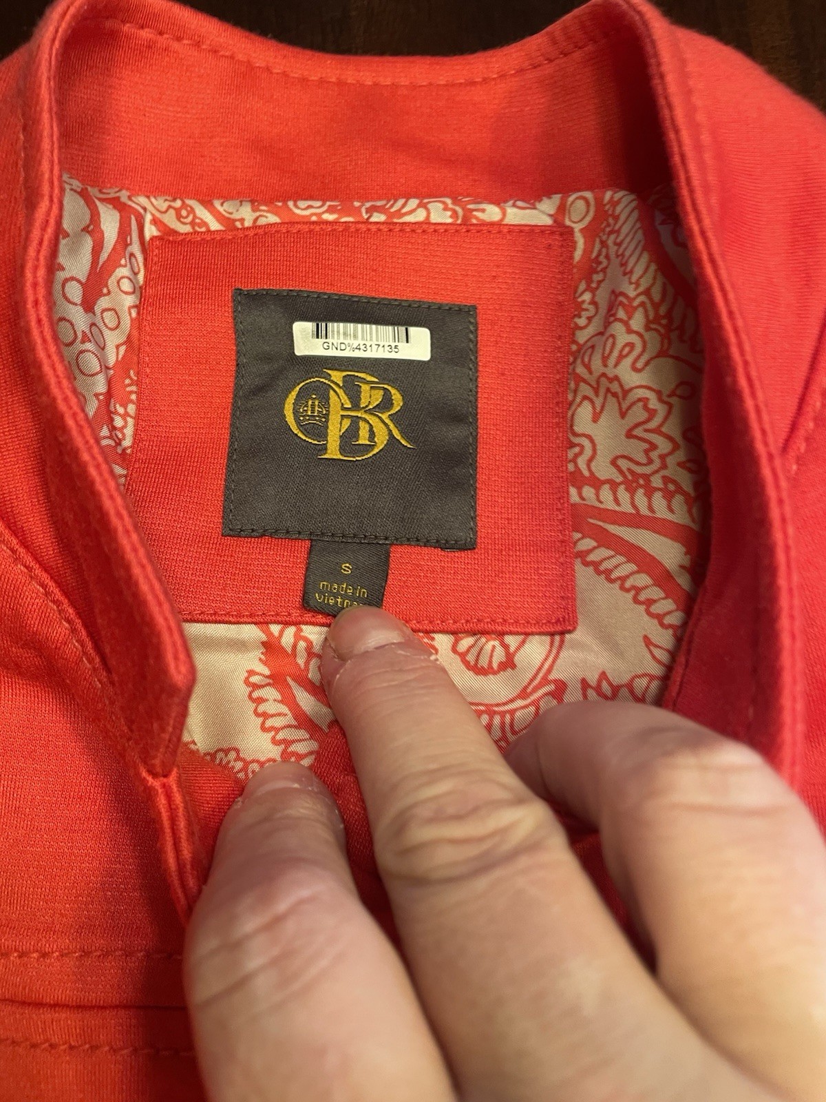 OBR Outback Ref Button Blazer Jacket Small - image 2