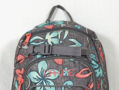 Dakine Tropical Floral Backpack Dakine Tropical Flower Travel Hiking Daypack Backpack. Pink  main image 3