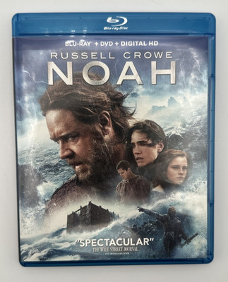 Noah Blu-Ray DVD Digital HD Movie Russell Crowe Darren Aronofsky Untested Unseal