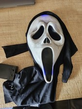 Scream Ghostface Mask Light Up Tested Used