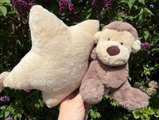 Little Jellycat Bashful Monkey Star Musical Baby Soft Plush Toy Doll Bear Bunny