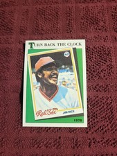 Jim Rice 1988 Topps 662 Boston Red Sox Baseball Card Turn Back The Clock
