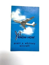 1954 Original Pratt and Whitney Aircraft Engines Portfolio-Pamphlet. Rare Item!