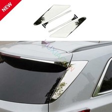 For Cadillac XT5 2017-24 Chrome Rear Window Side Spoiler Wing Molding Cover Trim