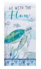 Kay Dee Designs 18x28 Go with The Flow Kitchen Towel One Size Blue Multi
