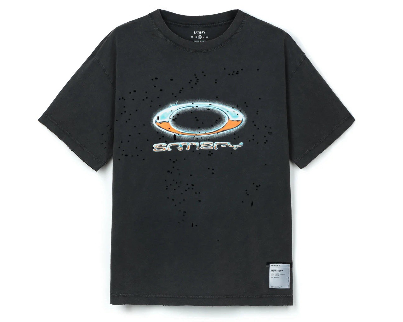 SATISFY RUNNING x OAKLEY Small MothTech Possessed Running Cult Member Auralite