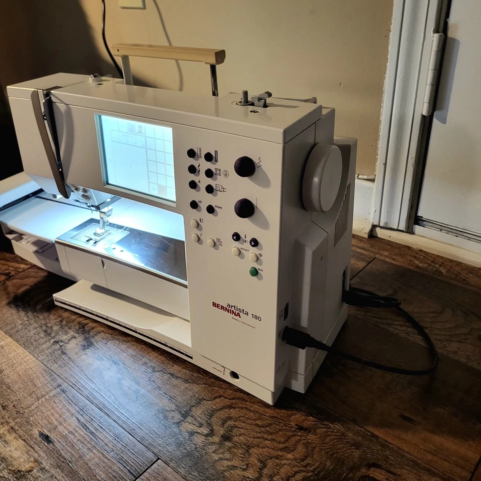 Bernina Artista 180 Computerized Sewing and Embroidery Machine W/ Module Case - Image 3 of 4