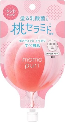 BCL momopuri Fresh Dot Pack Face Pack Moist 20ml Pore Care Peach Scent JPN