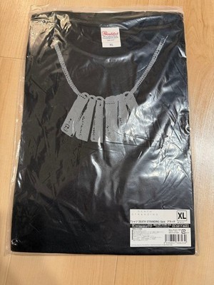 Death Stranding QPUD T-Shirt XL Black Plain Men's Clothing