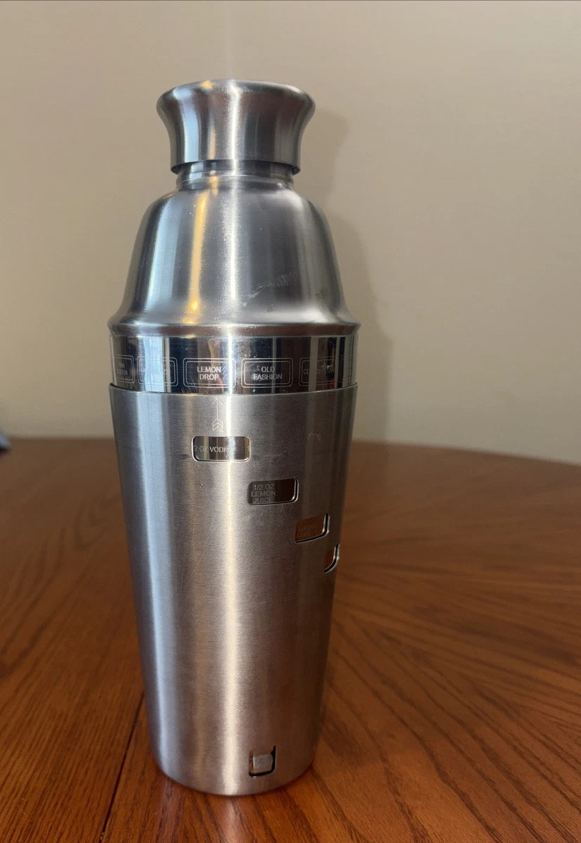 Nuovo Shaker per Cocktail in lamiera di acciaio inox con lucido lucido finitura