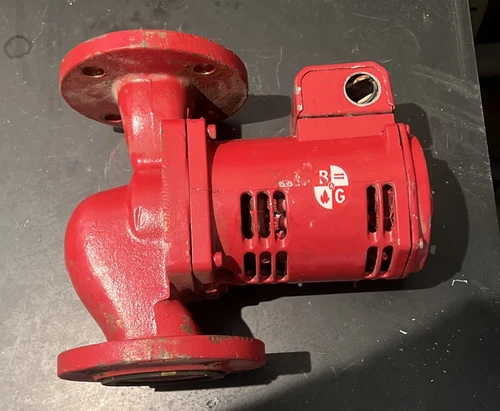 Bell and Gossett B&G 1BL034 Single Phase Circulating Pump pl-75 1/6HP Used