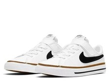 Nike Boy's Court Legacy Sneaker Little Kid DA5381-102 White 12C, 13C, 3Y, 5Y