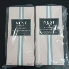 2 NEST Wellness Himalayan Salt & Rose Water  Room & Linen Spray 3.4 oz 2 pack
