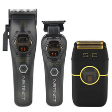 StyleCraft Instinct Metal Edition Clipper Trimmer Shaver SET