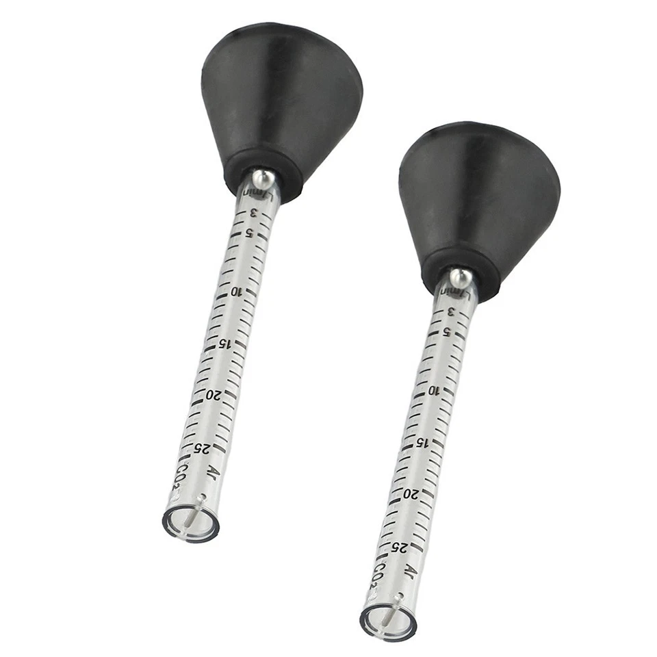 For TIG Welding Flow Meter Tester 2PCS for Argon and Carbon Dioxide Use - Image 3 of 4