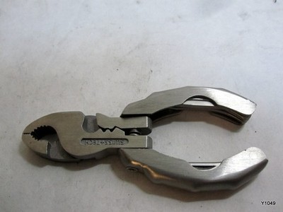 Swiss+Tech Stainless Micro 9 In 1 Multi-Tool Plier Stripper Cutter