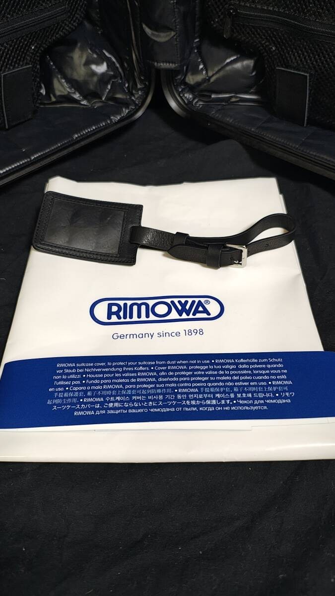 RIMOWA x MONCLER TOPAS Stealth Edition 64L Aluminum Suitcase Display Only Unused thumbnail 4