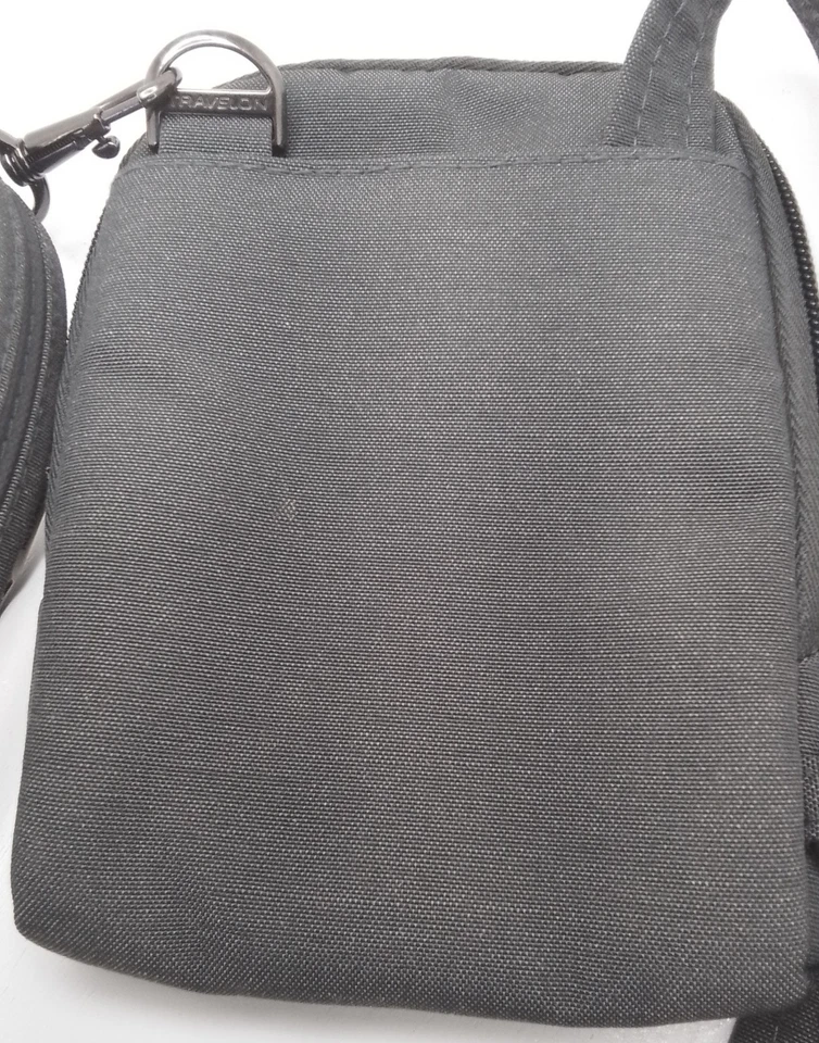 Mini Bandolera Travelon Antirrobo Estadio con Bloqueo RFID Foto 2 de 4