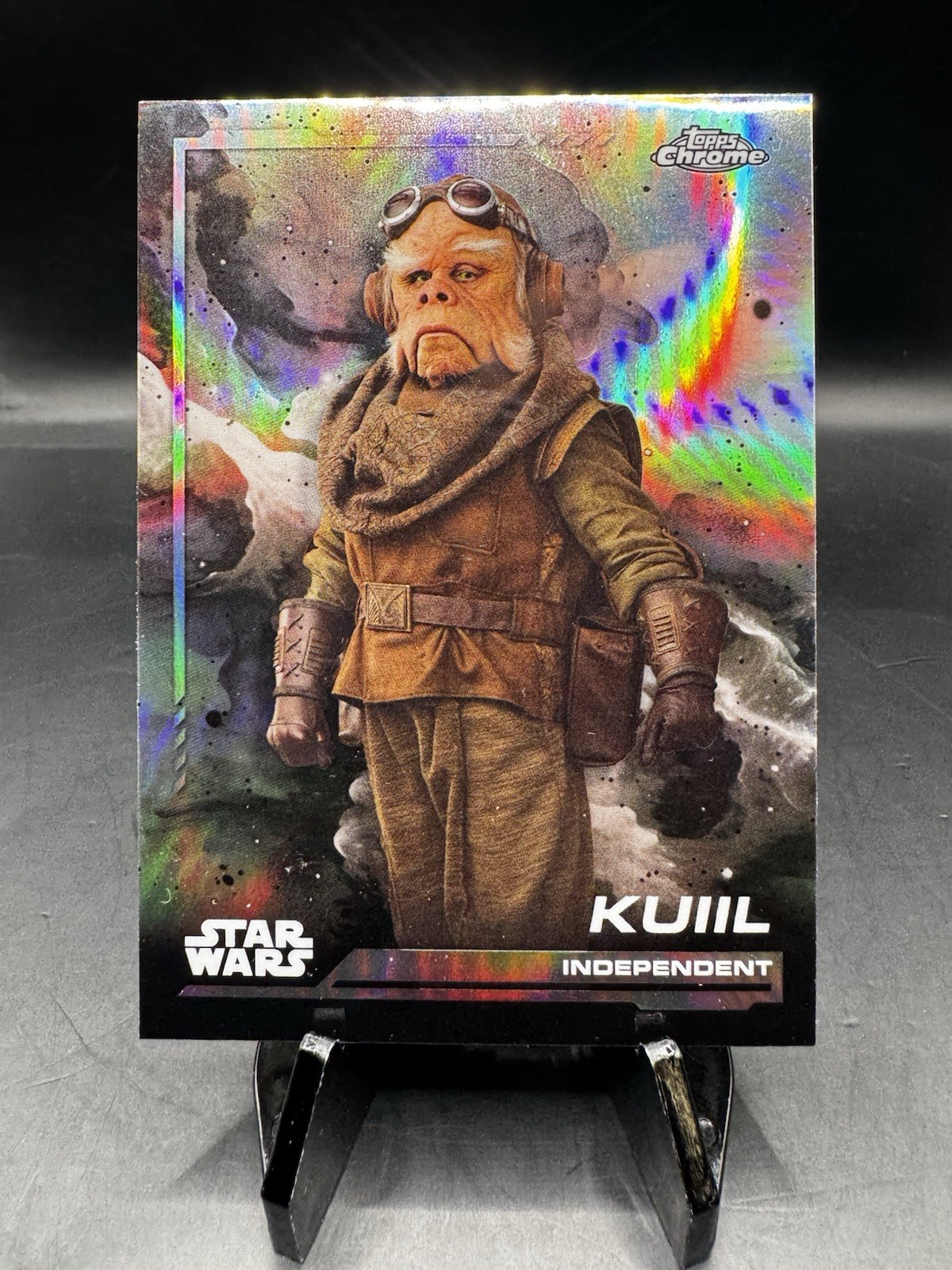 2024 TOPPS CHROME STAR WARS #45 KUIIL REFRACTOR