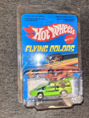 1979 Unpunched Hot Wheels Flying Colors Spoiler Sport French Card Nice and Clean - Picture 10 of 10