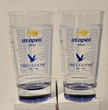 2025 US Open Tennis Grey Goose Honey Deuce Collectable Rare Cup Set Of 2 Mint