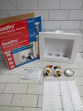 Oatey 38529 Washing Machine Center Drain Outlet Box With Valves Open Box