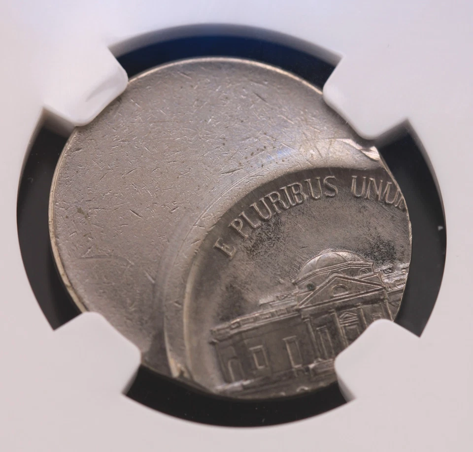 Jefferson Nickel NGC MS 66 Struck 50% Off Center (No Date) - Image 2 of 4