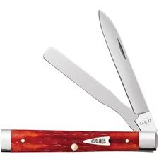 CASE XX KNIVES BABY DOC - KINFOLKS JIG INDIAN PAINT BRUSH BONE 6282SP SS (42326)