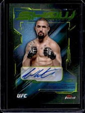 2025 Topps UFC Finest Robert Whittaker Showstoppers Auto #SSA-RW