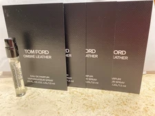 TOM FORD OMBRE LEATHER EDP PARFUM 1.5ml .05oz x 4 COLOGNE PERFUME SPRAY SAMPLES