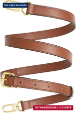 Vachetta Leather purse strap Genuine Leather Adjustable Replacement Strap for Sh