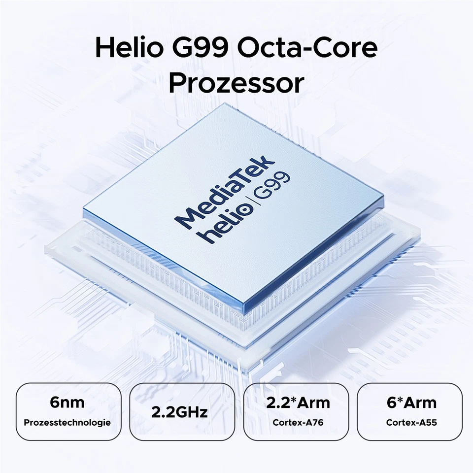 DOOGEE T35 11 Zoll 2,5K Tablet 20GB+256GB TF/2TB Android14 8580mAh Tablet PC - Bild 3 von 4