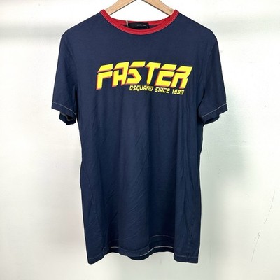 Dsquared2 Faster Ringer T-Shirt Size L