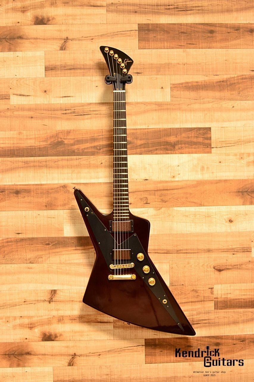 Gibson USA 2008 Limited Reverse Explorer Antique Walnut Used with OHC
