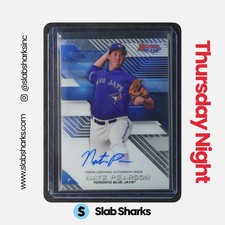 2017 BOWMAN'S BEST #B17-NPE NATE PEARSON BEST OF 2017 AUTO