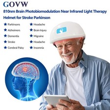 810nm Brain Stimulation NIR Light Helmet for Parkinson Disease Treatmet Migraine