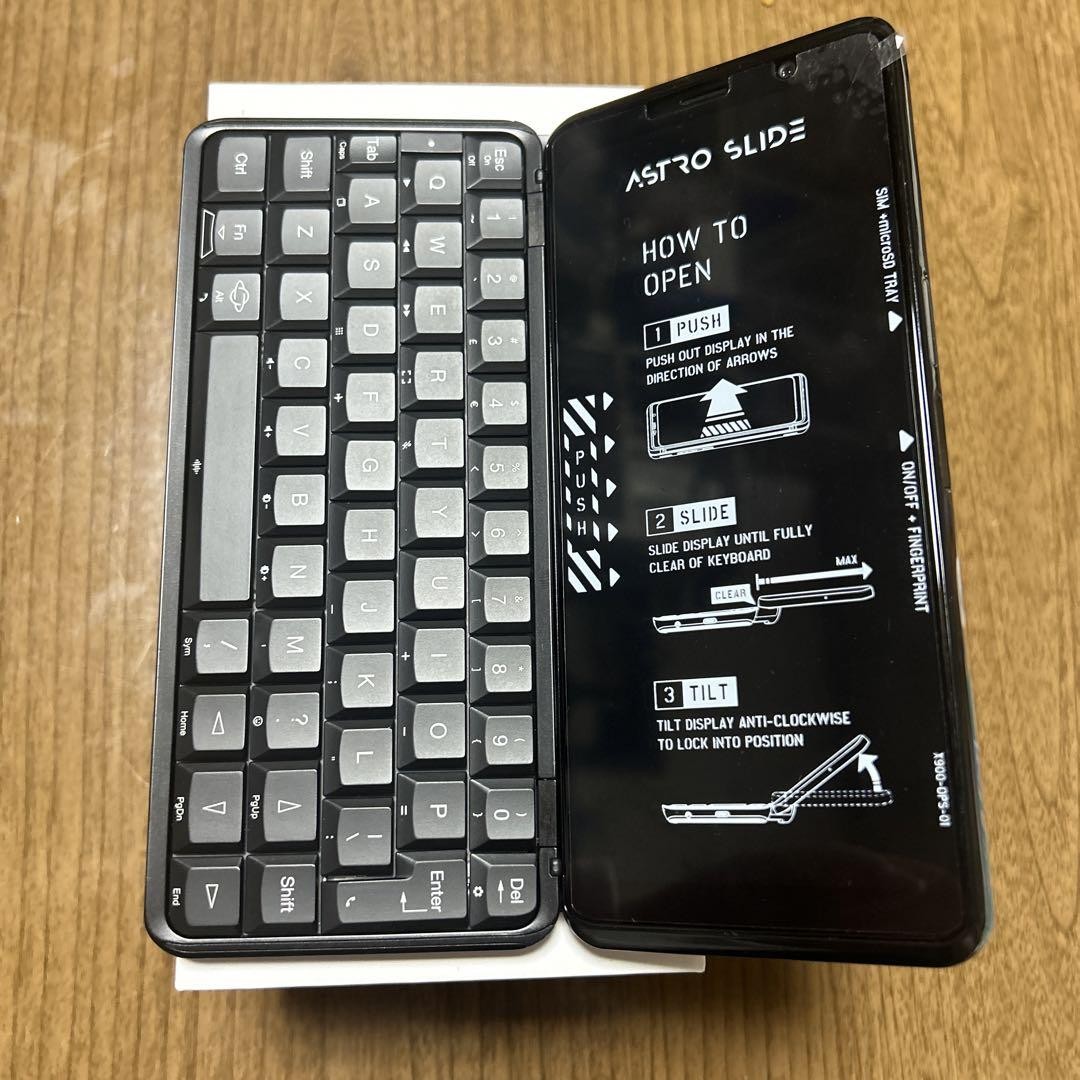 Image of Astro Slide 5G Transformer Smartphone Unused Opened Box with Accessories