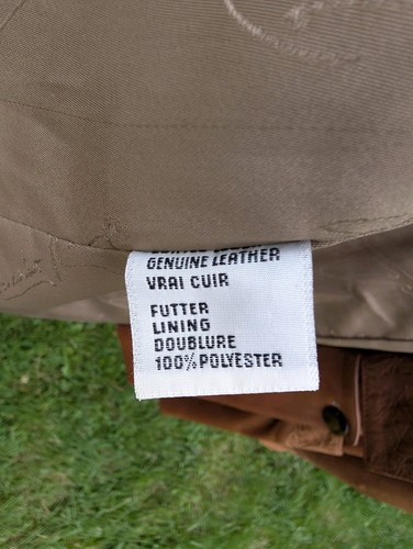 Leonardo Riva Italian designer VTG Women Leather jacket size 40 EURO, Brown. EXC - Picture 3 of 16