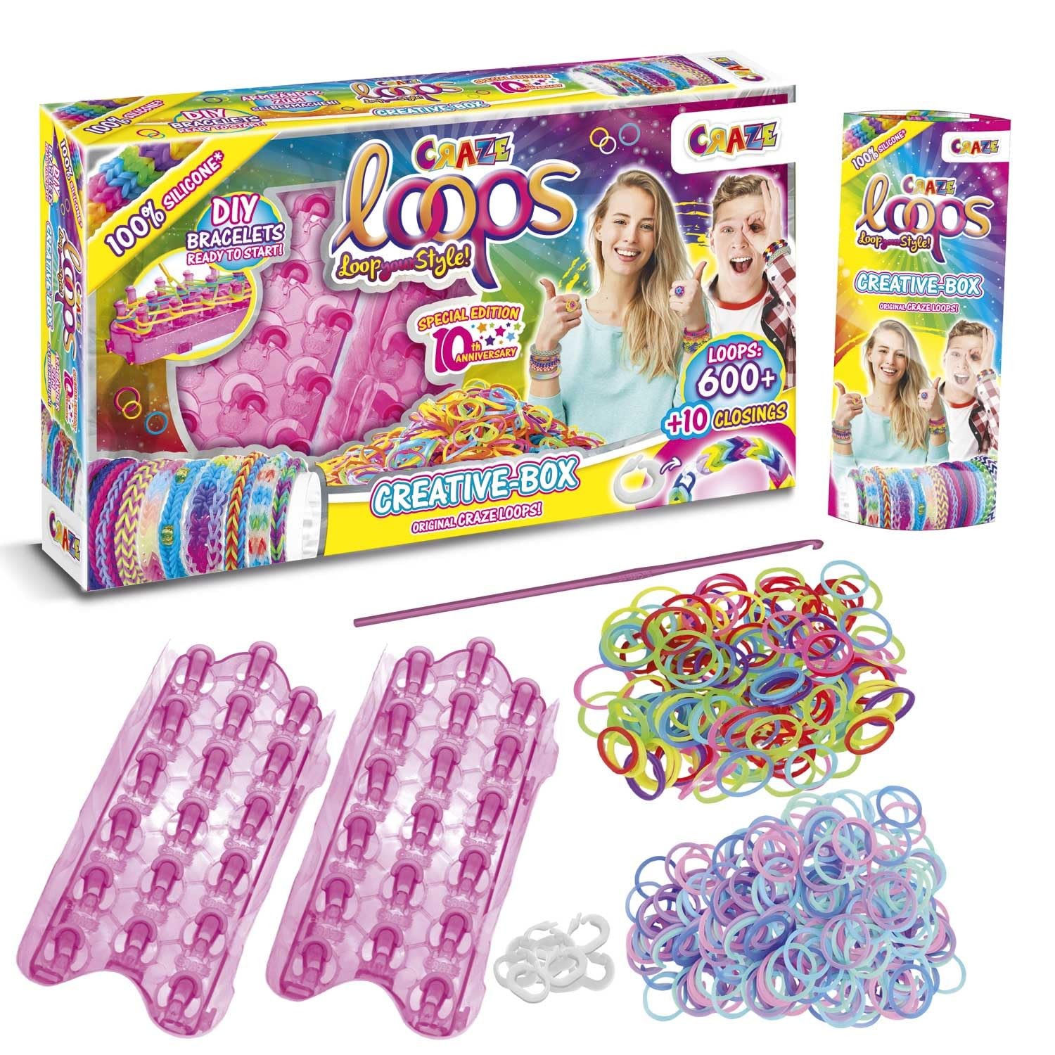 Kit créatif bracelet élastique enfant pour partager des moments complices