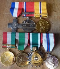 Two groups of Saudi etc medals to N1933481 M.H.Savage RAF