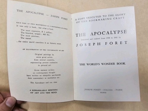 La Biblia, LA REVELACIÓN DE SAN JUAN EL APOCALIPSIS - Imagen 3 de 5
